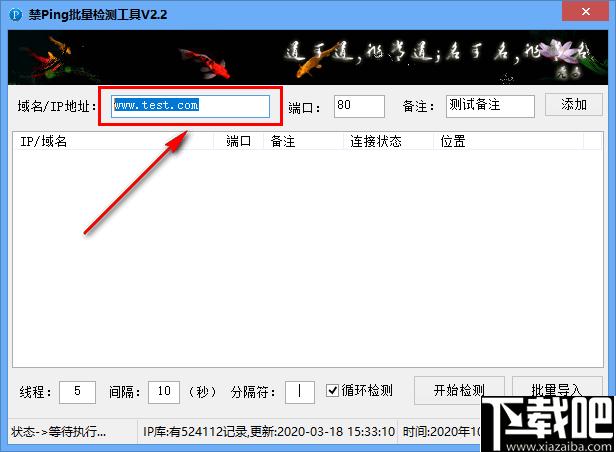 禁ping批量检测工具下载,PIN检测,网络检测